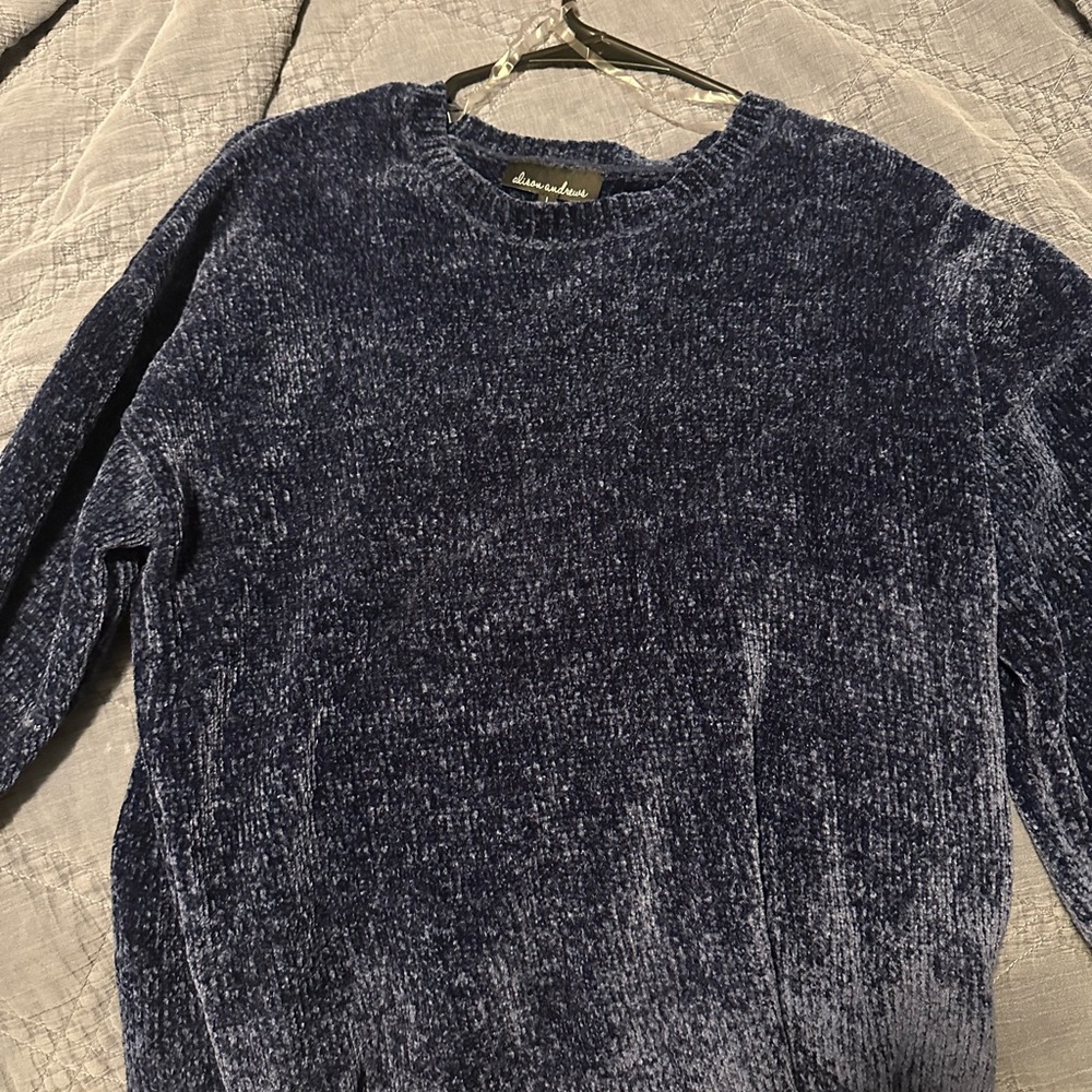 Classic Purple Crewneck Sweater